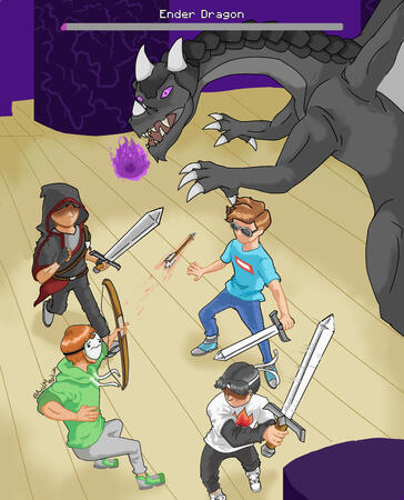 Minecraft Manhunt